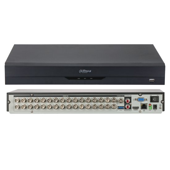 32 Channels Penta-brid 5M-N/1080P 1U 2HDDs Wiz Sense Digital Video Recorder