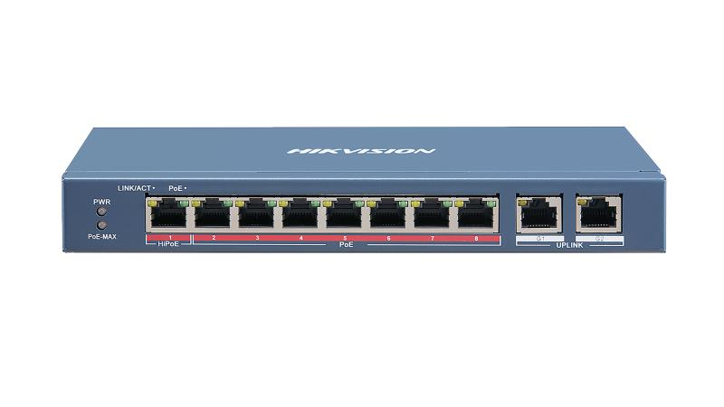 8 Port Fast Ethernet Unmanaged POE Switch