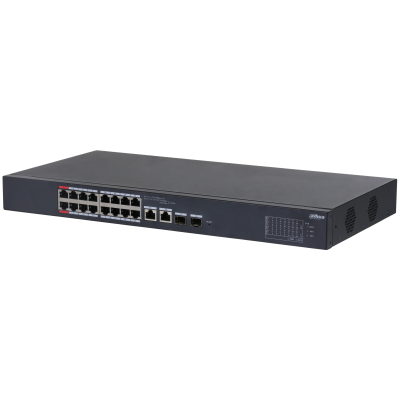 18-Port Cloud Managed Desktop Switch With 16-Port PoE