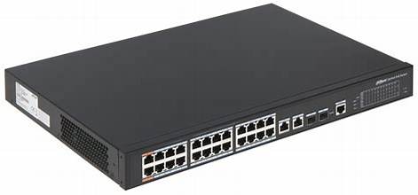 26-Port Cloud Managed Desktop Switch With 24-Port PoE