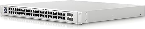 Ubiquiti Switch Enterprise 48 PoE | 48-Port Managed Layer 3 Multi-Gigabit PoE Switch
