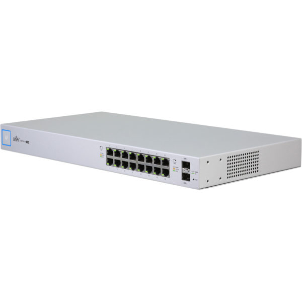 Ubiquiti Networks UniFi USW-16-POE Gen2 Configurable 16-Port Gigabit PoE Ethernet Switch With SFP