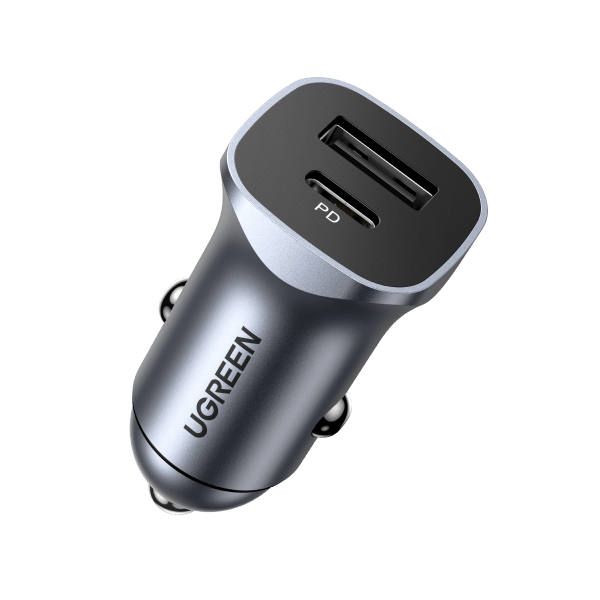 Ugreen 24W PD Car Charger 2 Ports