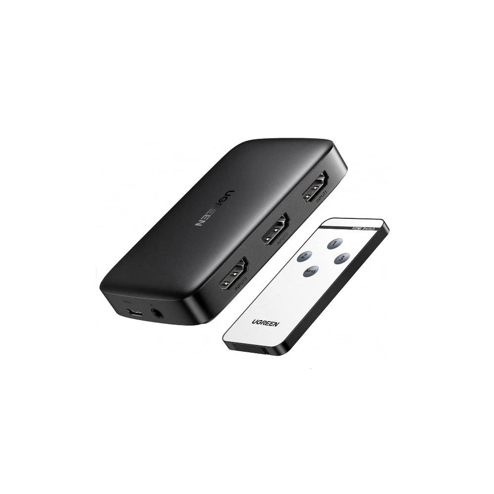 UGREEN HDMI Switch 3 IN 1 OUT HDMI Switcher Splitter